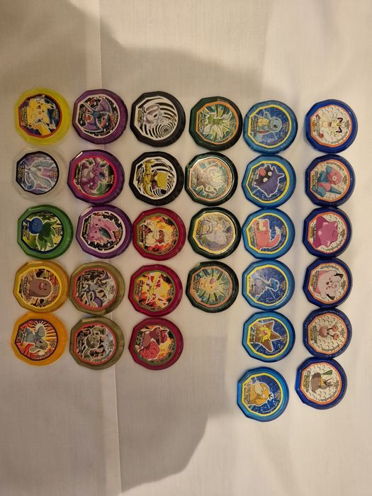 Tazos Pokemon div.