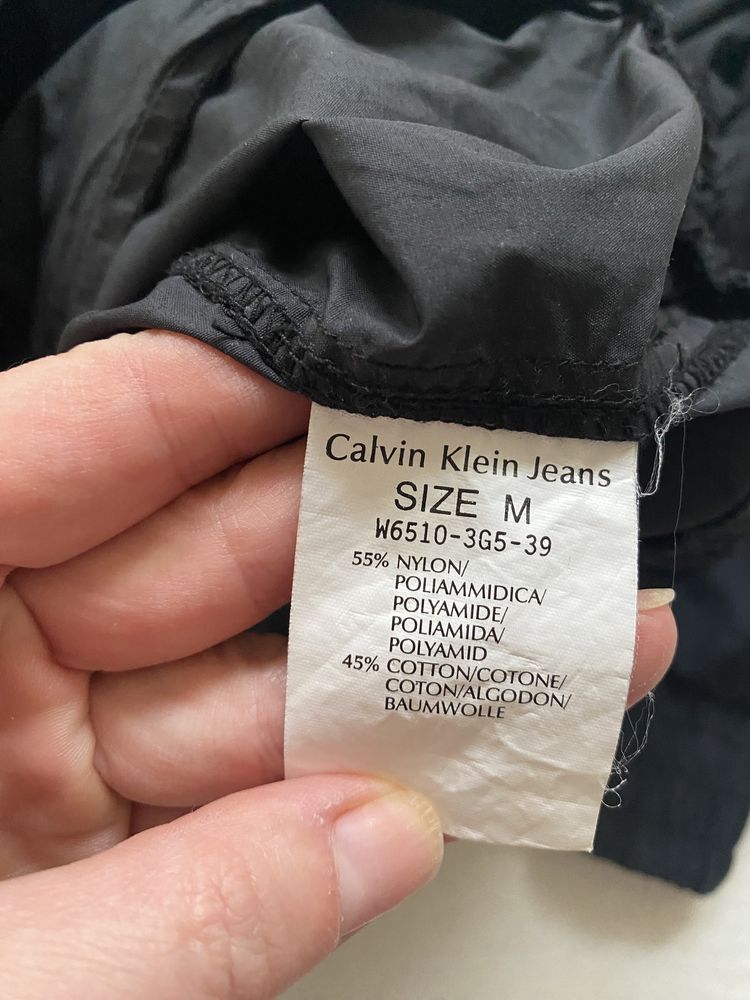 Calvin Klein kurtka bomberka M czarna damska