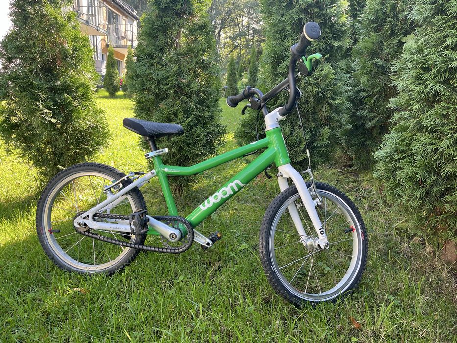 Woom 3 zielony 16 cali rowerek