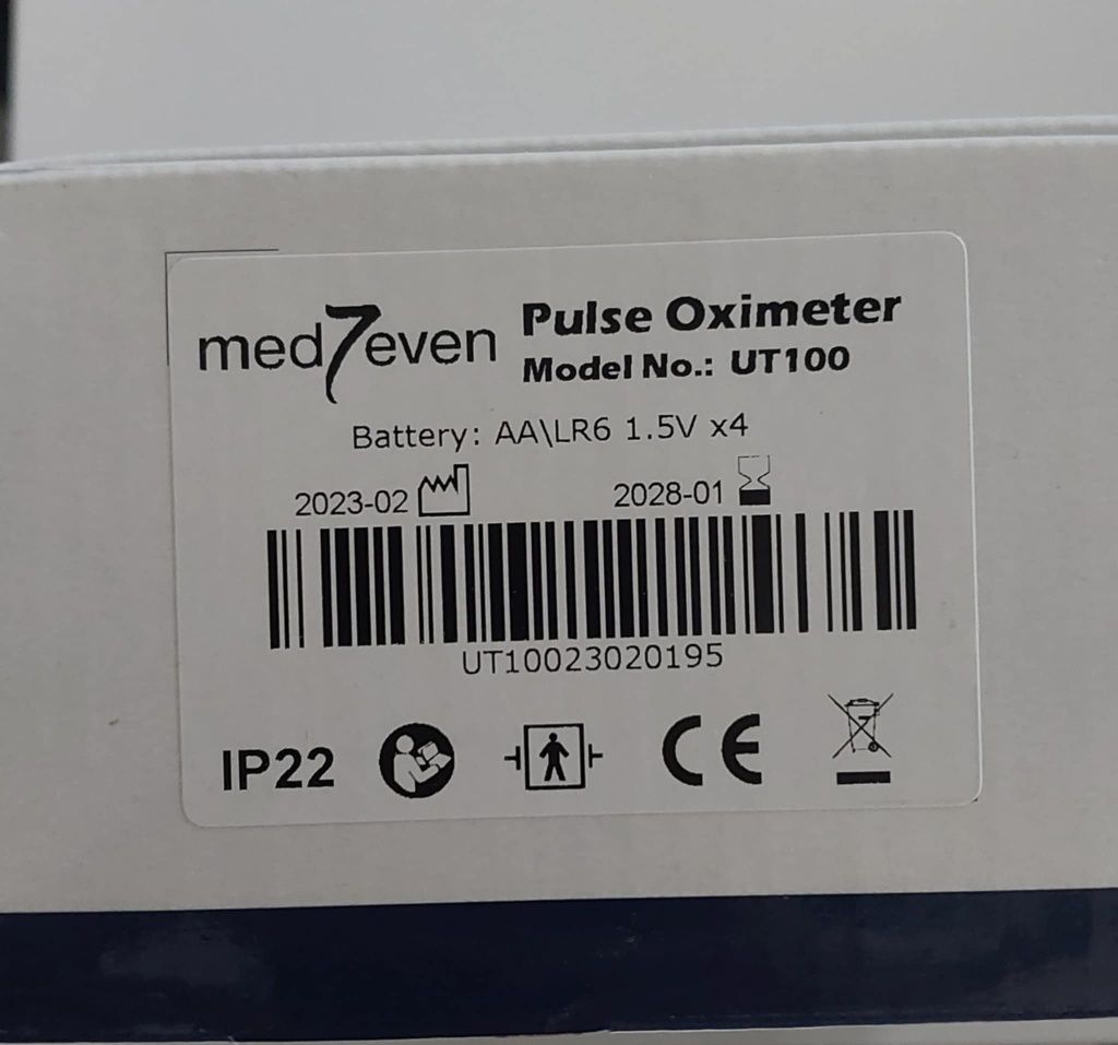 Pulsoksumetr UT100