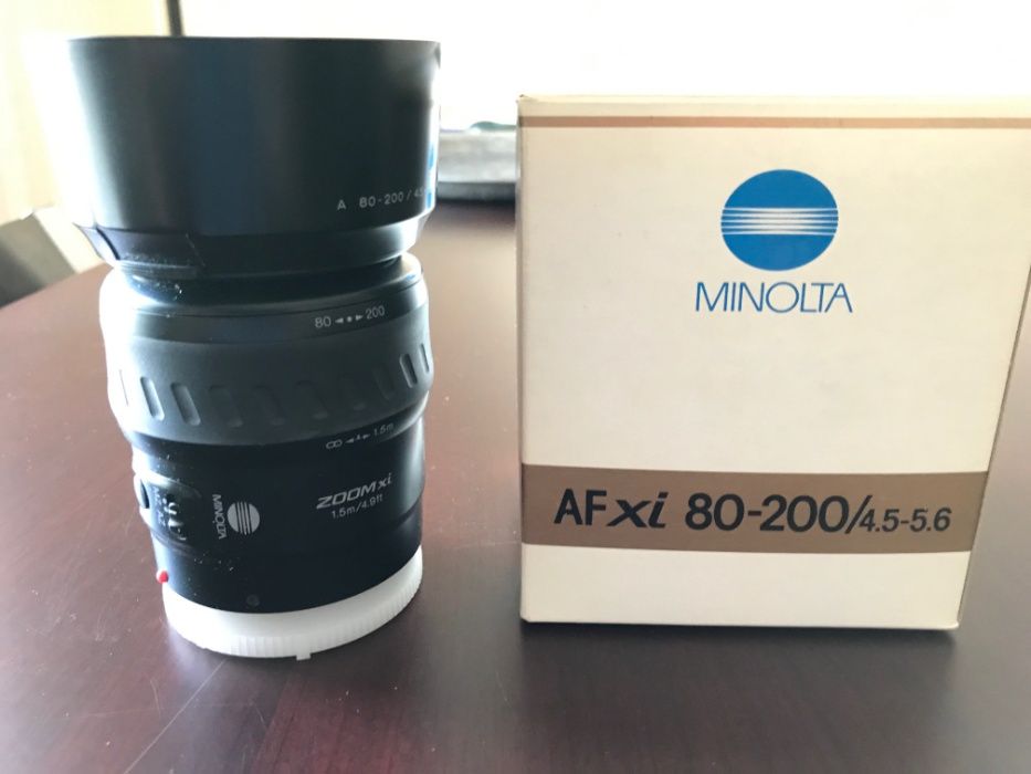 Minolta Dynax 500si + acessórios
