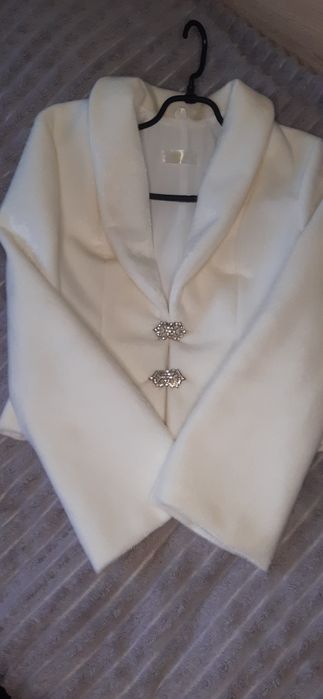 Весільна шубка піджак