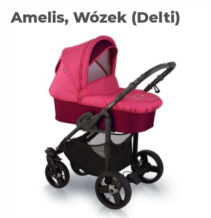 Wózek dziecięcy Delta amelis 3w1