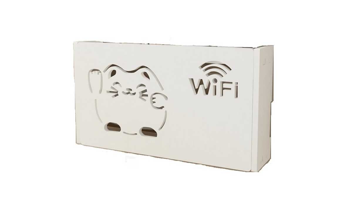 Półka na router WiFi - osłonka - szafka