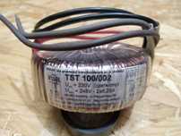 Transformator toroidalny TST 100/002 100W 2x8V 6,25A