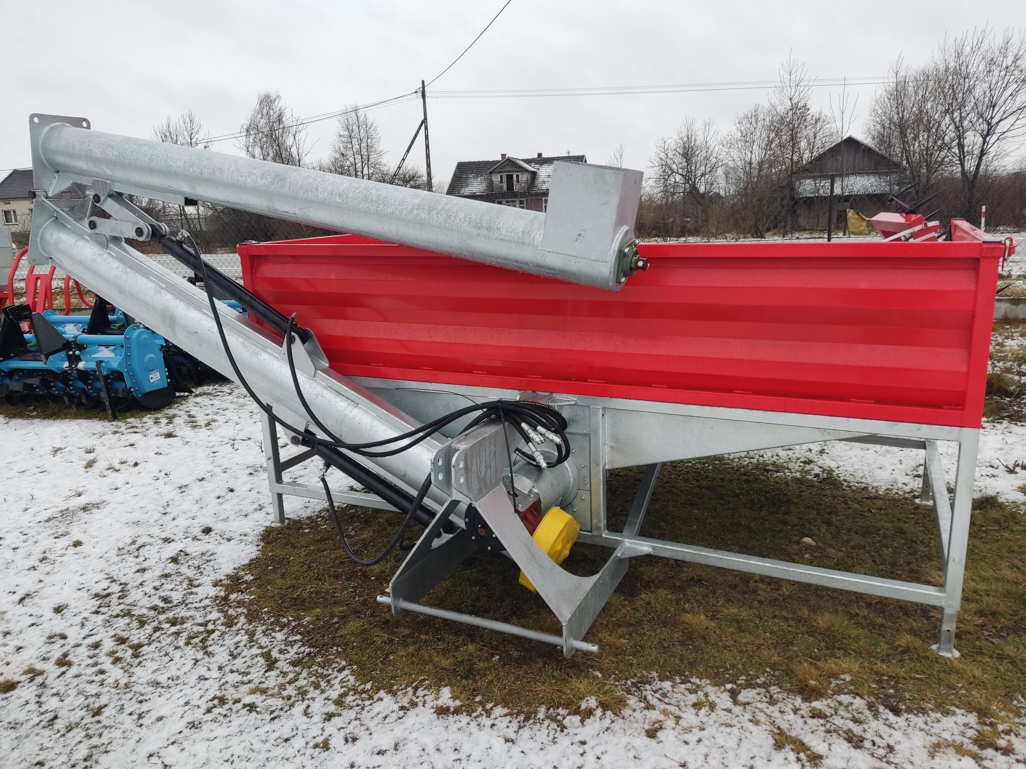 Rura ocynk bezszwowa nowa do żmijka do zboża Transport