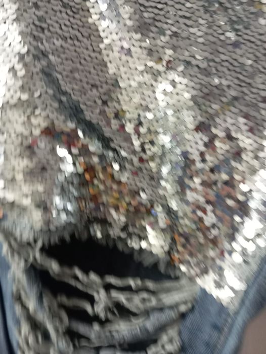 Spodnie jeans dżinsy Kendall z dziurami