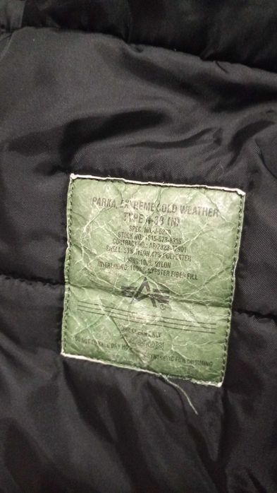 Alpha industries N3B парка тепла зимова куртка