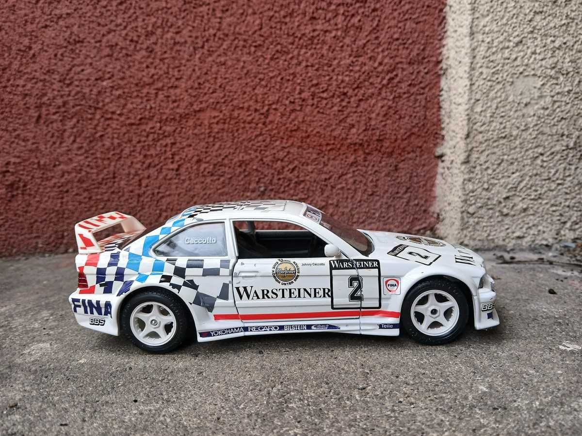 BMW M3 GTR E36 Bburago 1:24 model samochodu