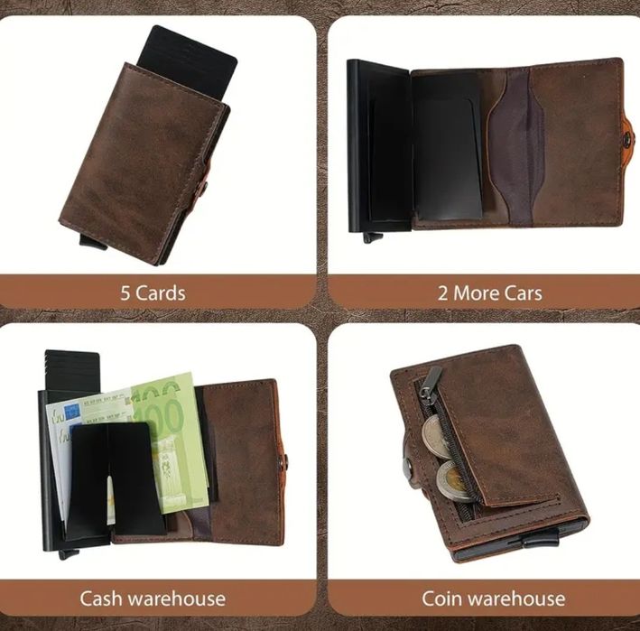 Carteira Bloqueio RFID