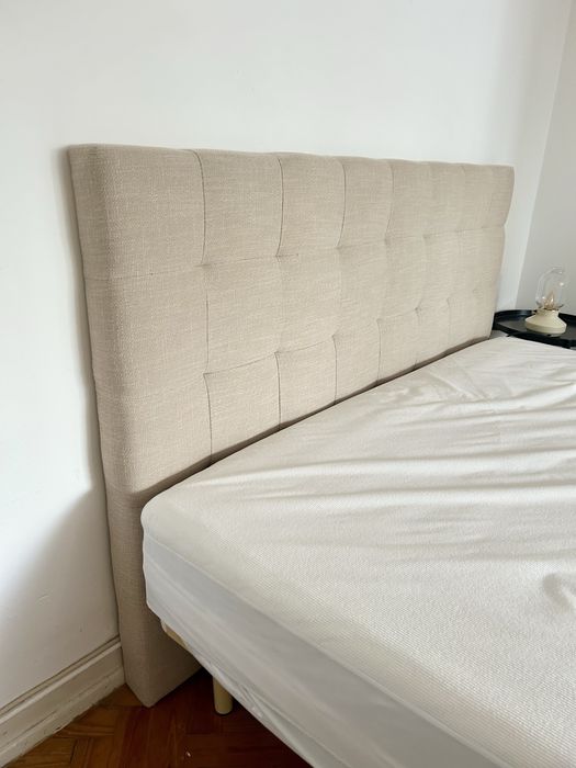 Cabeceira IKEA Rykkinn 160cm - nova, menos de um ano