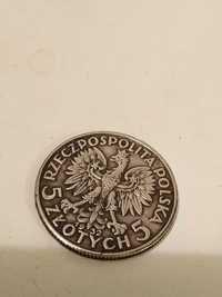 Монета 5 злотых 1932 года