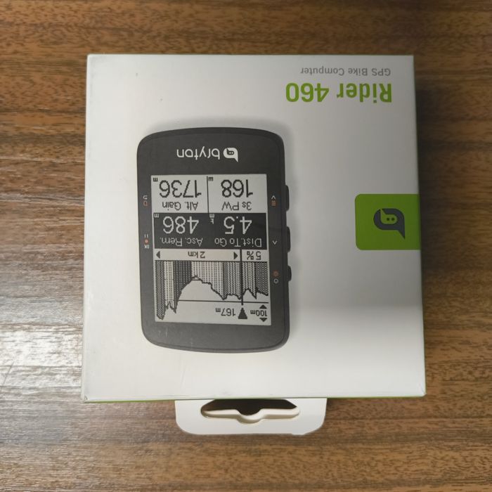 GPS Bryton Rider 460 Bundle (Cadência + Fita Cardíaca)