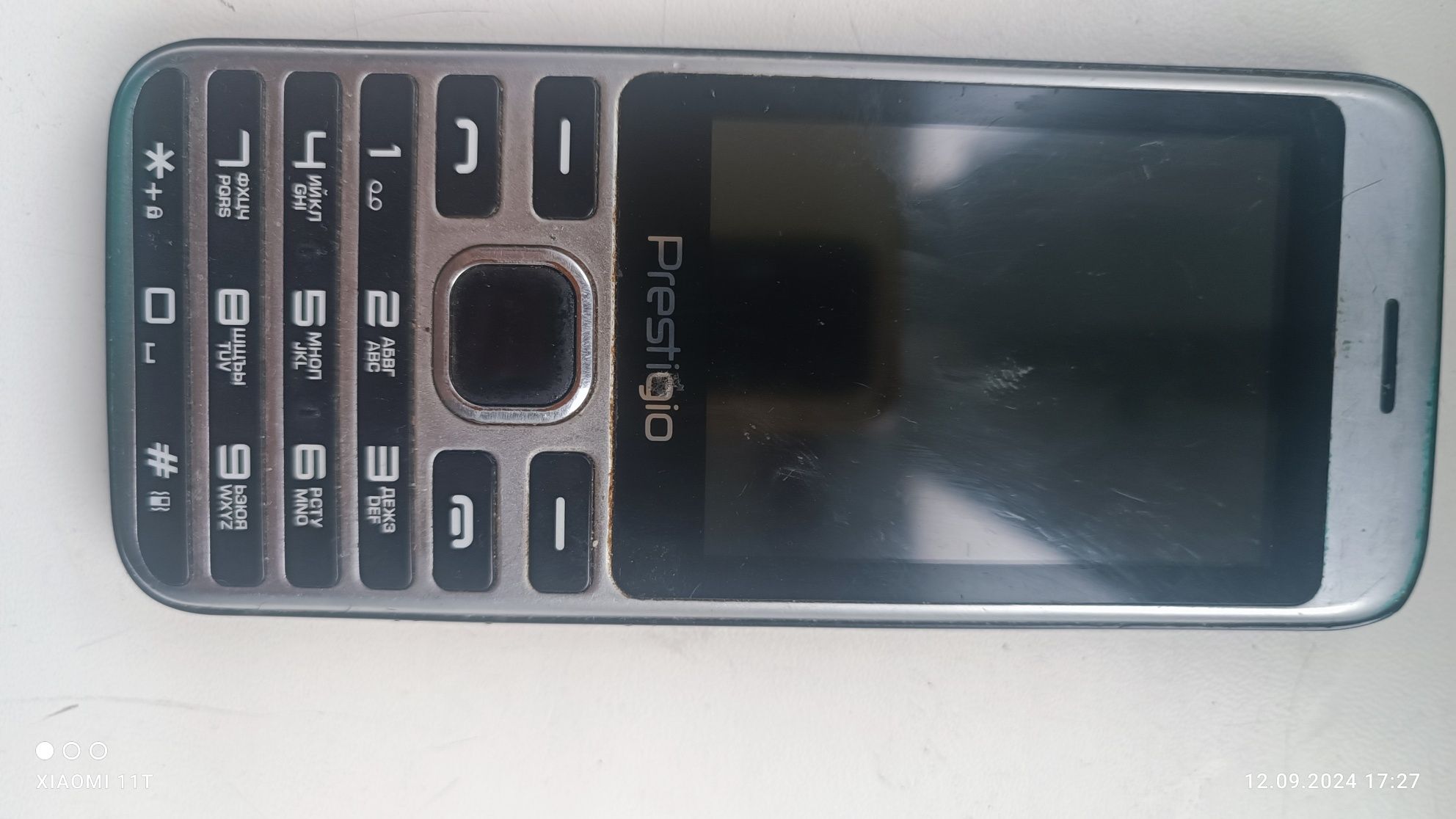 Мобільний телефон Prestigio 1281 Silver