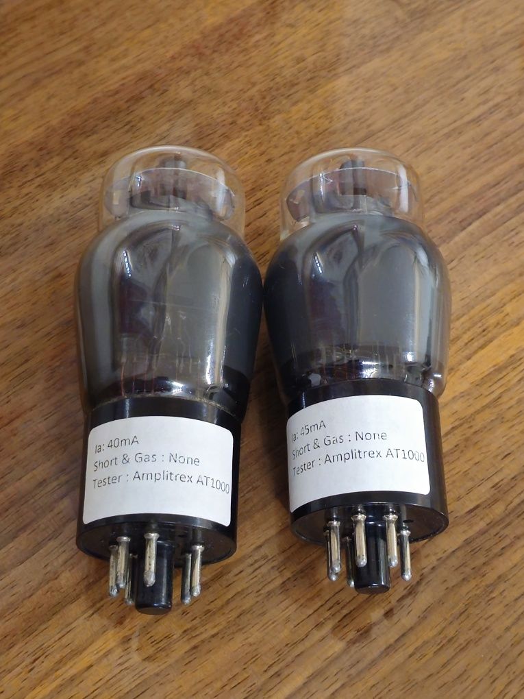 Valvulas audio tubes 6V6G Westinghouse