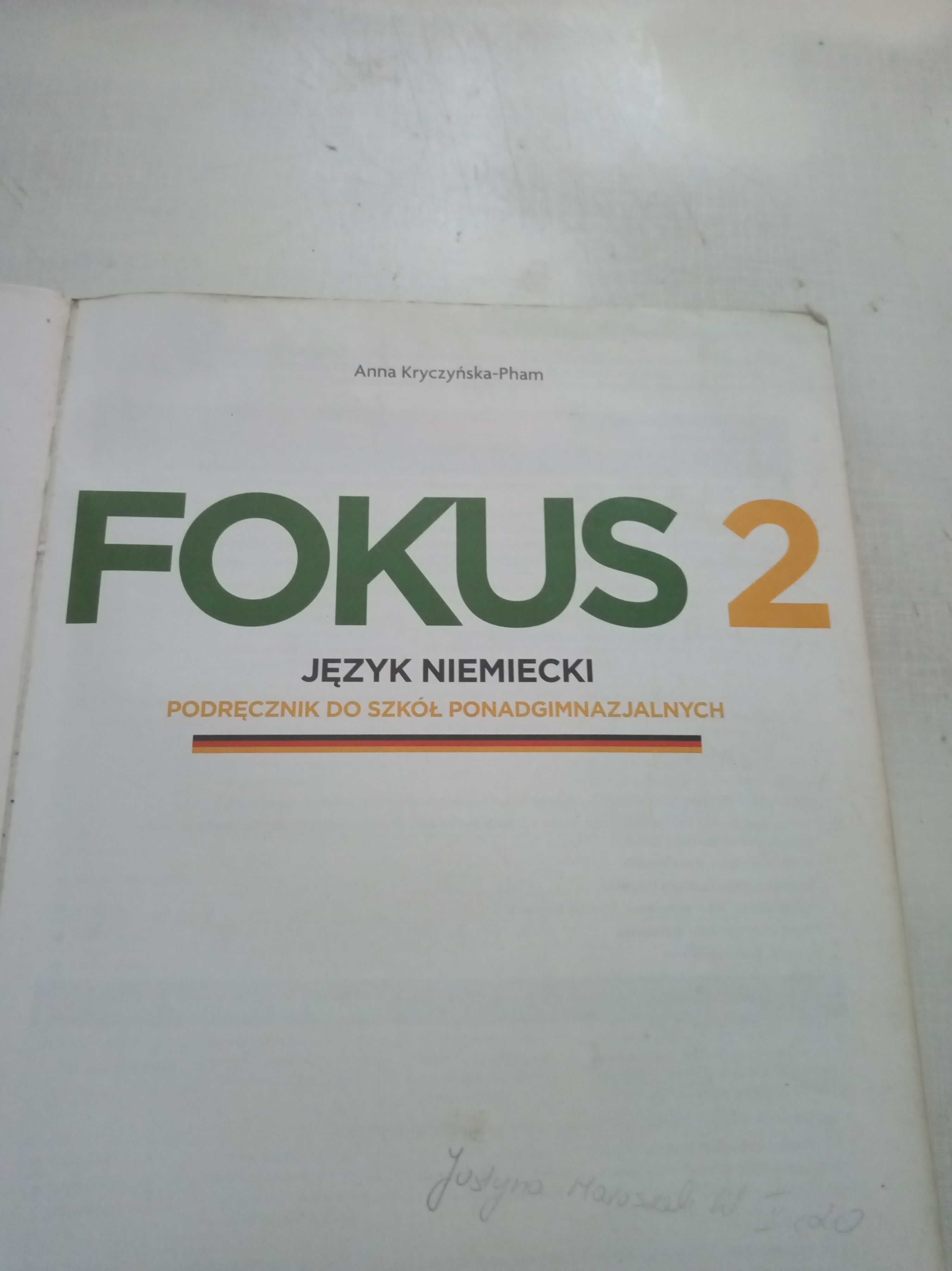 Podręcznik Fokus 2 j. niemiecki