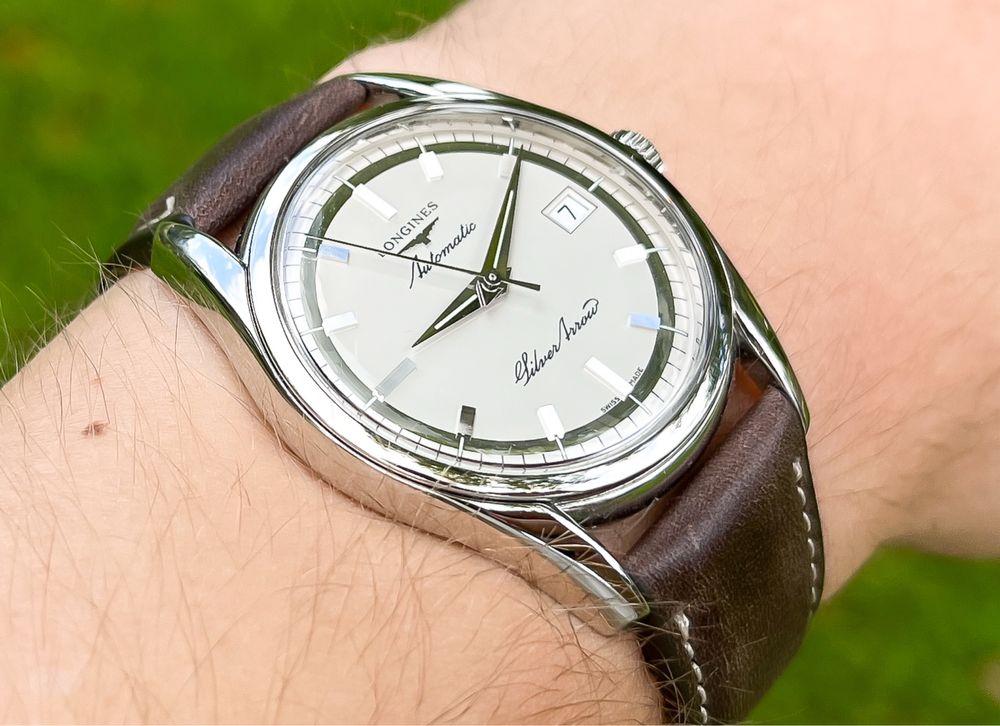 Unikatowy Longines Silver Arrow L1.647.4.72.3