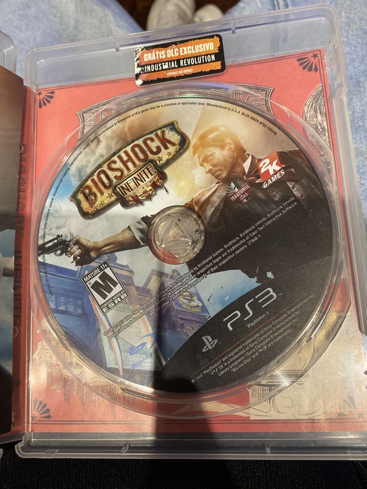 BioShock infinite jogo ps3 usado