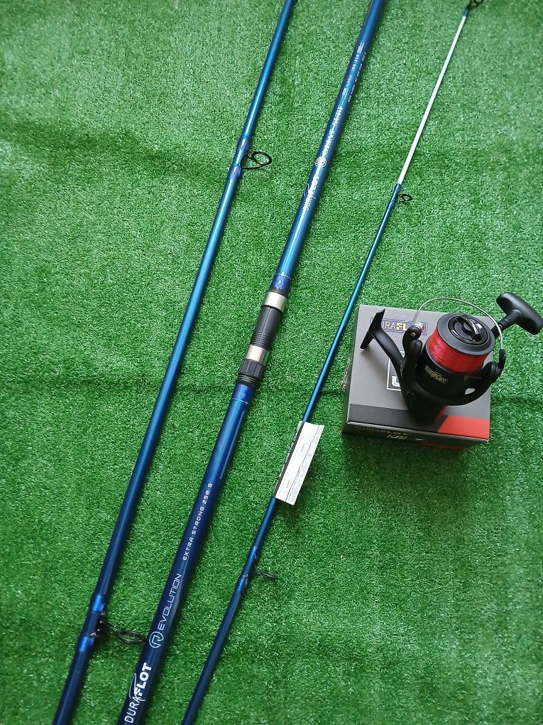 Cana pesca surfcasting com carreto 7000