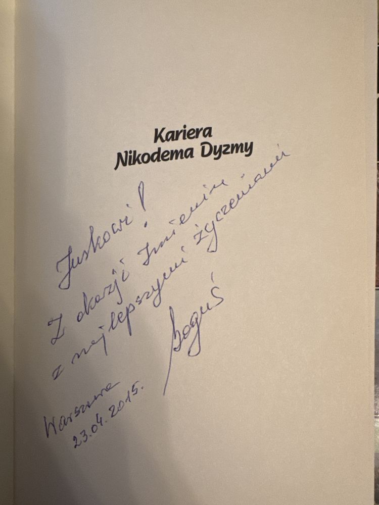 Tadeusz Dołęga-Mostowicz „kariera Nikodema Dyzmy”