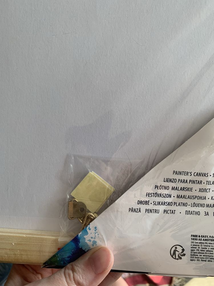 Plotno w ramce plywa malarska