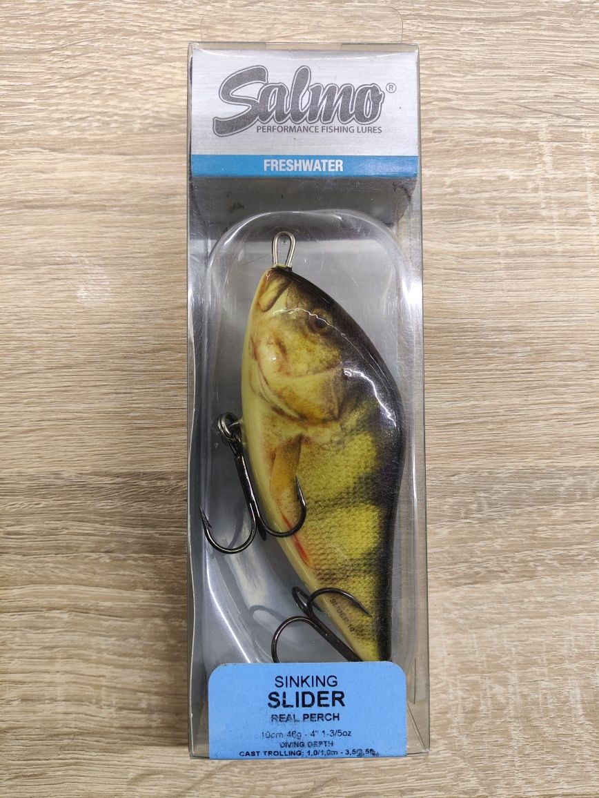 Salmo Slider 10 S RP Real Perch tonący