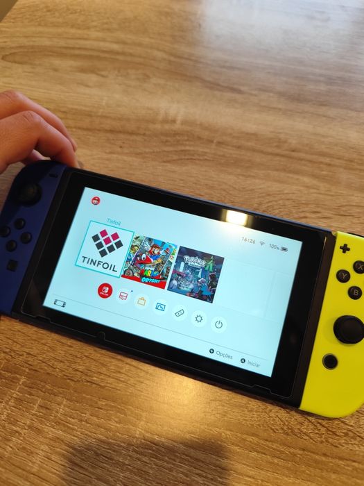 Nintendo Switch V2 desbloqueada