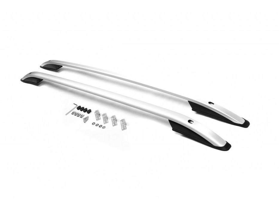 Opel Crossland X Рейлинги дуги на крышу багажник Skyport серые