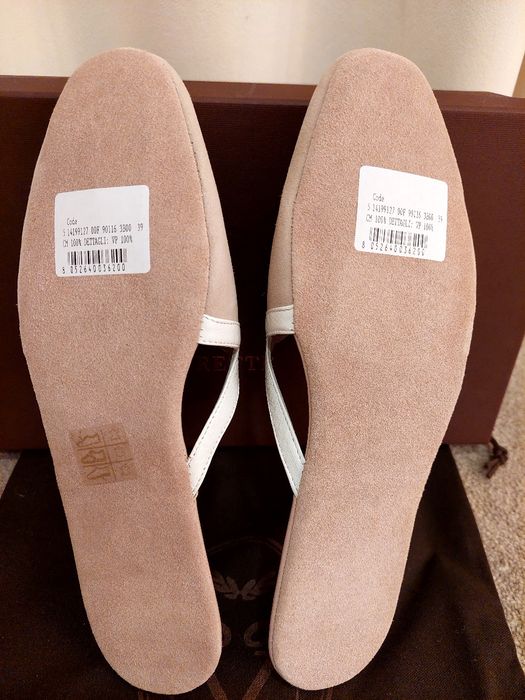 Замшеві кімнатні шльопанці Frette