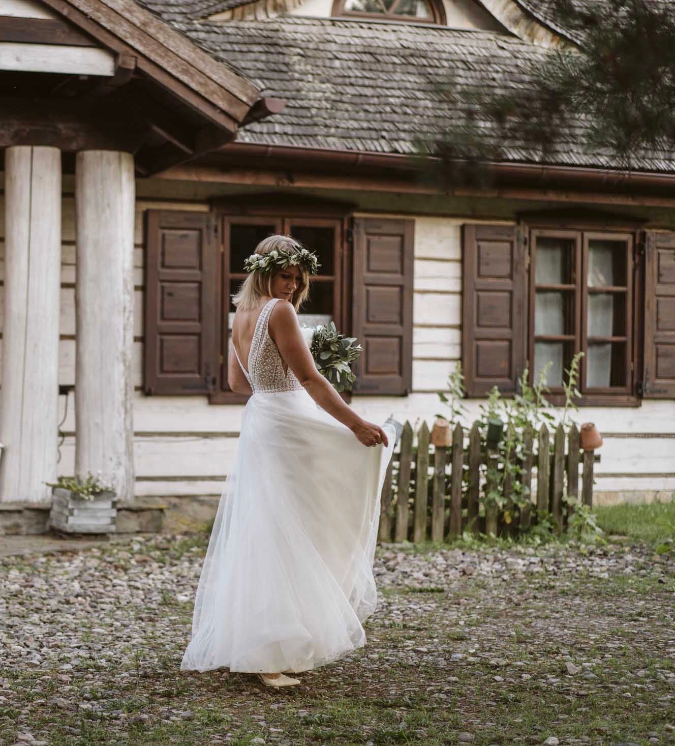 Suknia ślubna w stylu boho