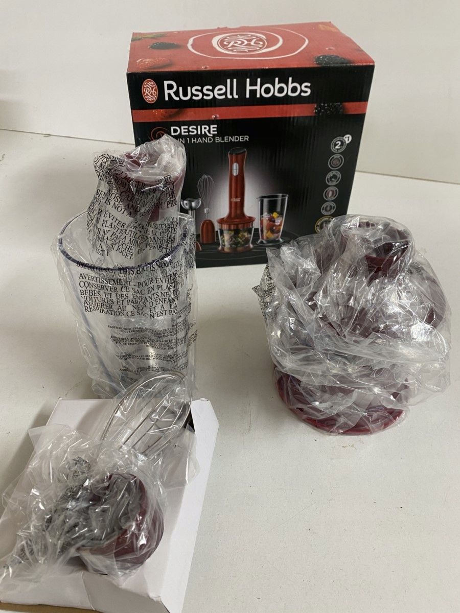 Blender Ręczny Russell Hobbs 24700 same akcesoria 500 W Czerwony