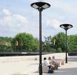 Lampa solarna led okrągła duuża 56 cm średnicy.