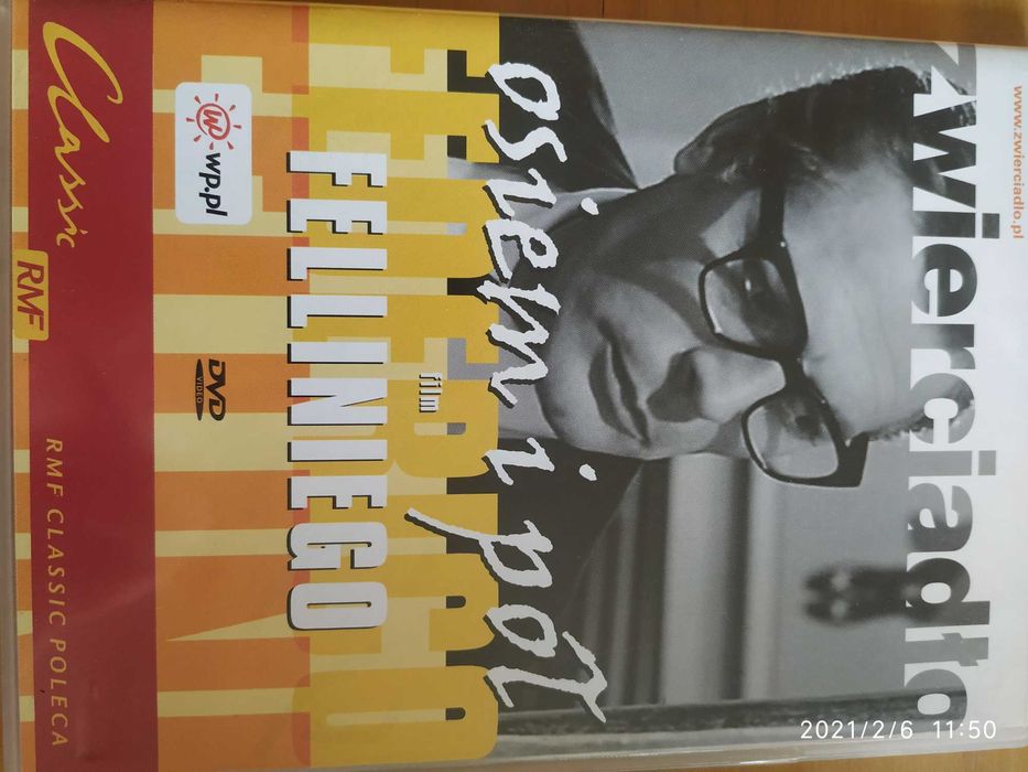Osiem i pół Felliniego. DVD