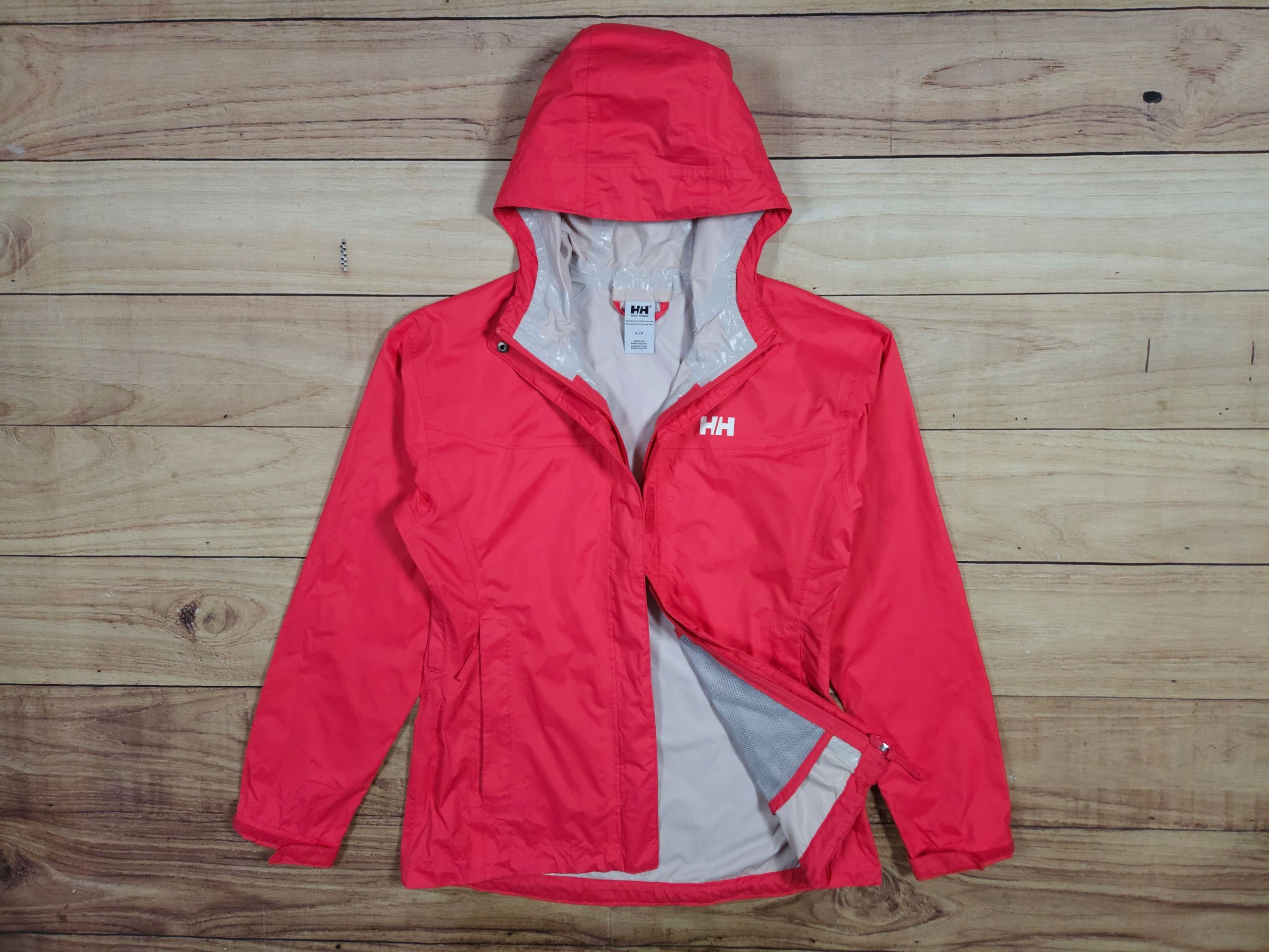 HELLY HANSEN Kurtka Damska z Membraną Różowa Logowana r. S
