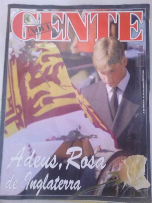 Nova Gente Adeus Diana Rosa de Inglaterra Edição especial de 1997