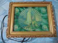 quadro nossa senhora de fatima com luz