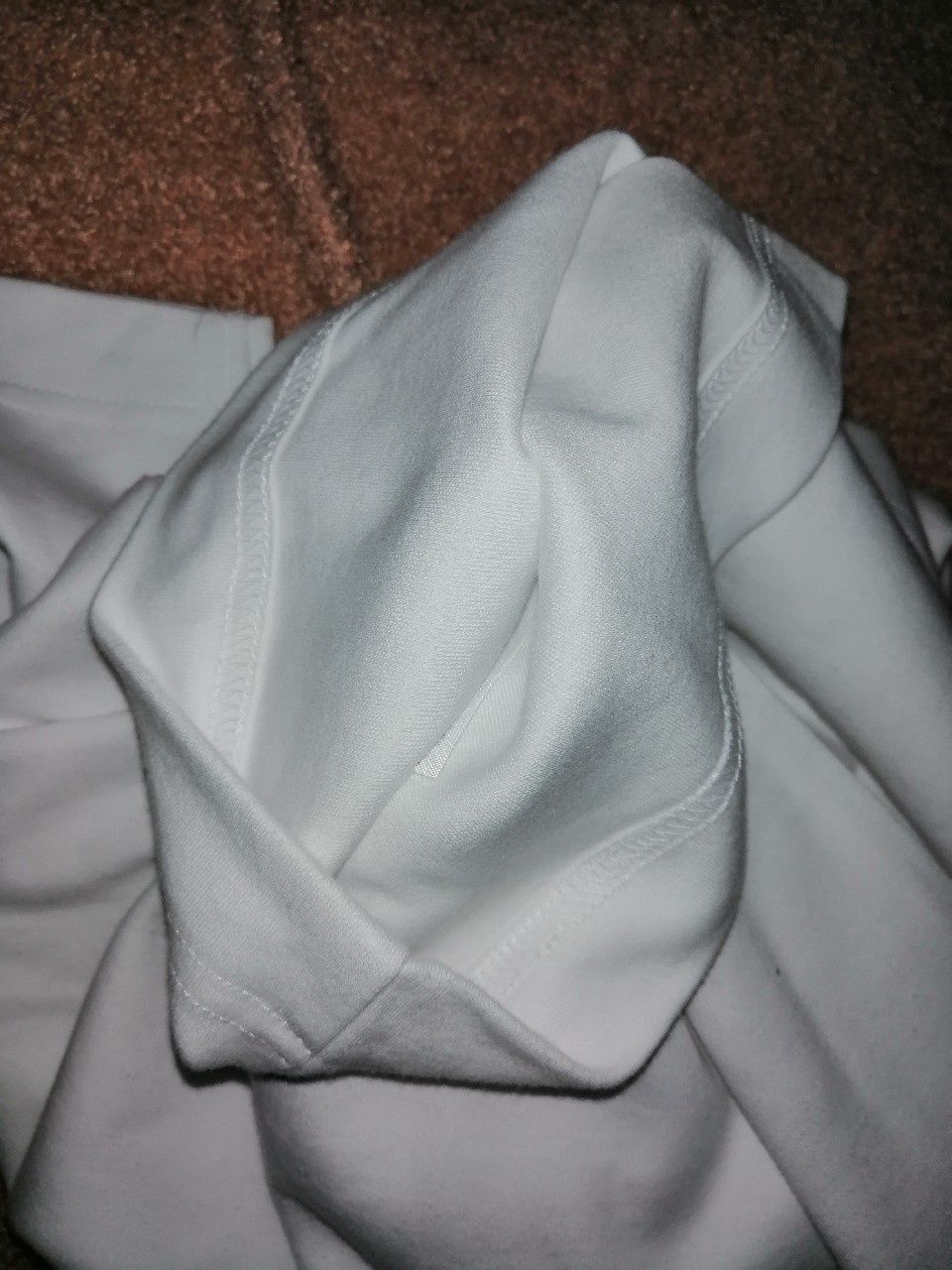 RESERVED basic Bawełniana Biała Gładka Koszulka T-shirt Bluzka SlimFit