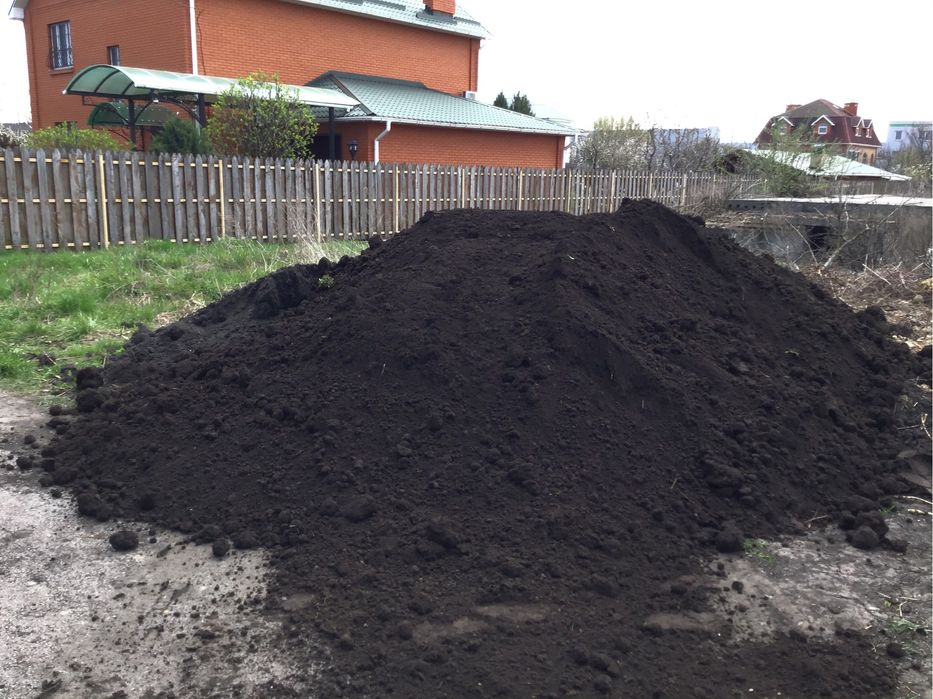 Чорнозем родючий, торф
