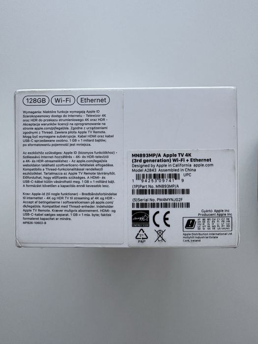 Apple TV 4K + ethernet