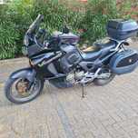 Honda xl1000 varadero 2002 malas topcase capa deposito