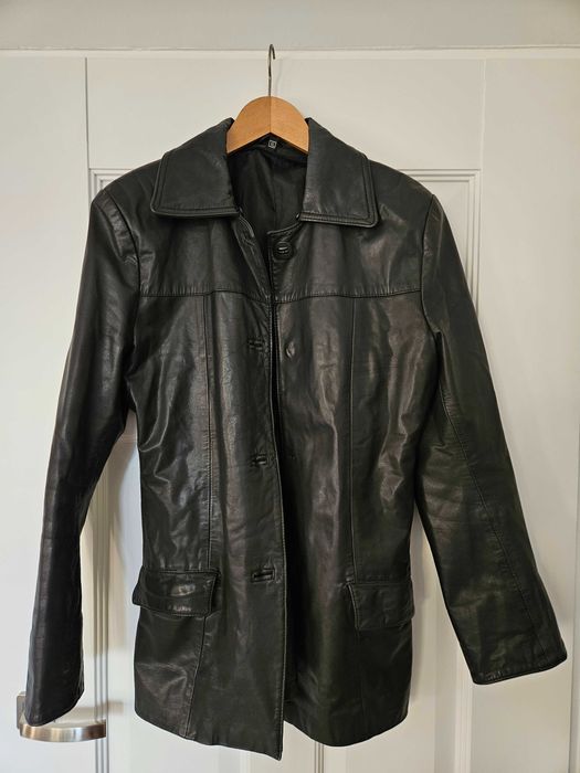 Kurtka skórzana kurtka ze skóry naturalnej XL vintage