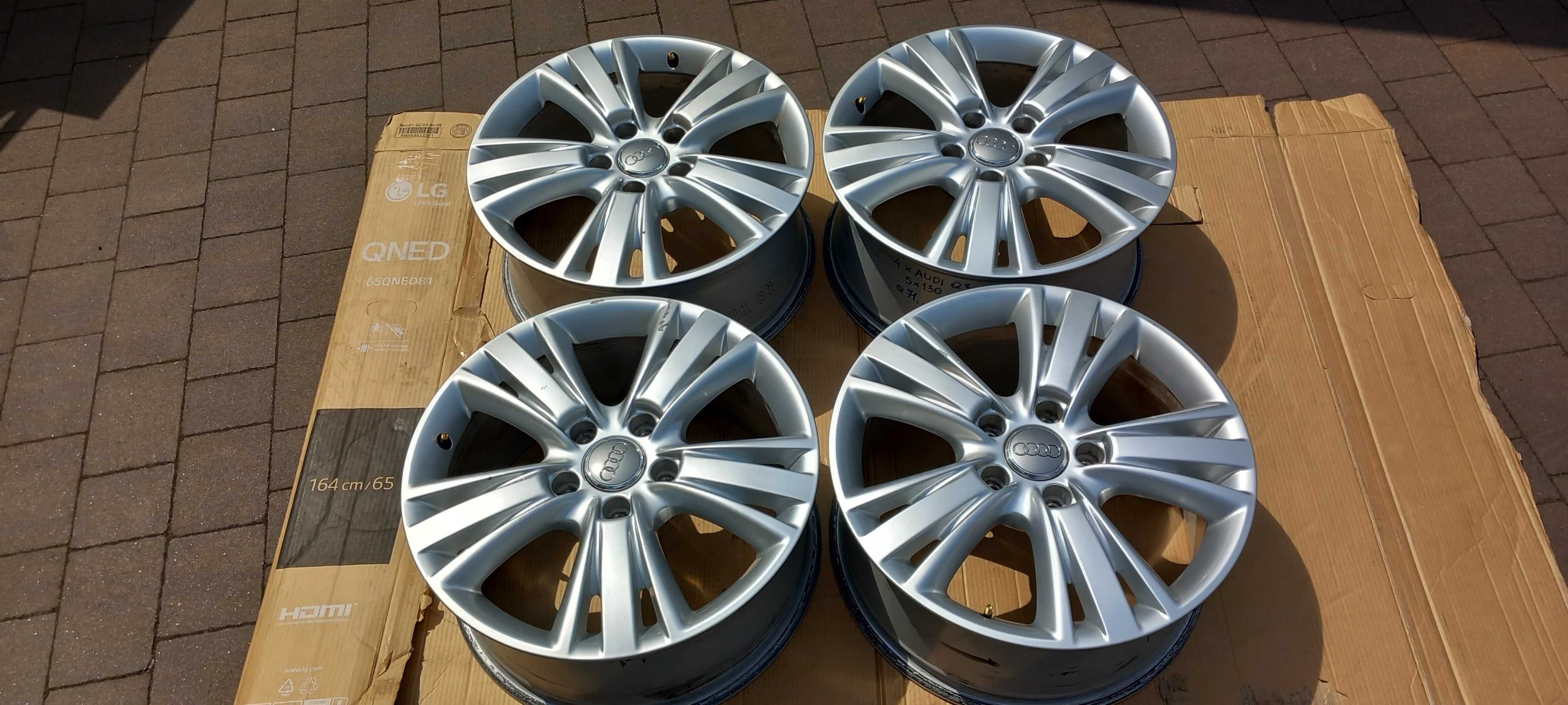 Felgi oryg. Audi Q7 4LO S-Line, 5x130, 8.5Jx19, ET62 (Cayenne/Touareg)