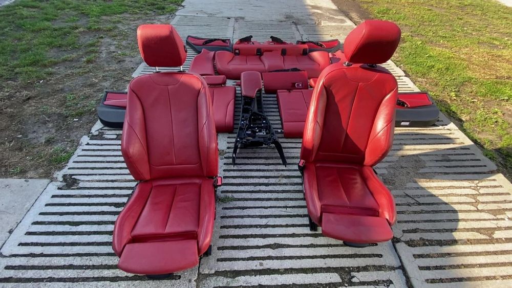 WNĘTRZE FOTELE TAPICERKA BMW 4 F36 EUROPA KOMPLET SPORT