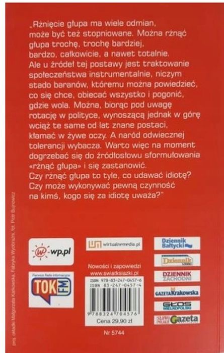 Polska, Głupcze! Tomasz Lis