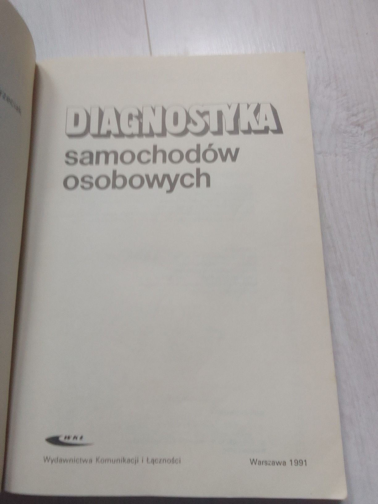 Diagnostyka samochodow osobowych k Trzeciak