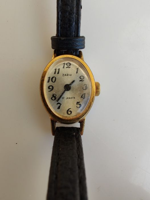 Zaria zegarek damski pozłacany AU 10