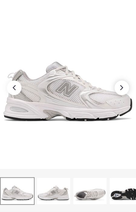 Кросівки new balance MR530EMA оригінал білий\сріблястий