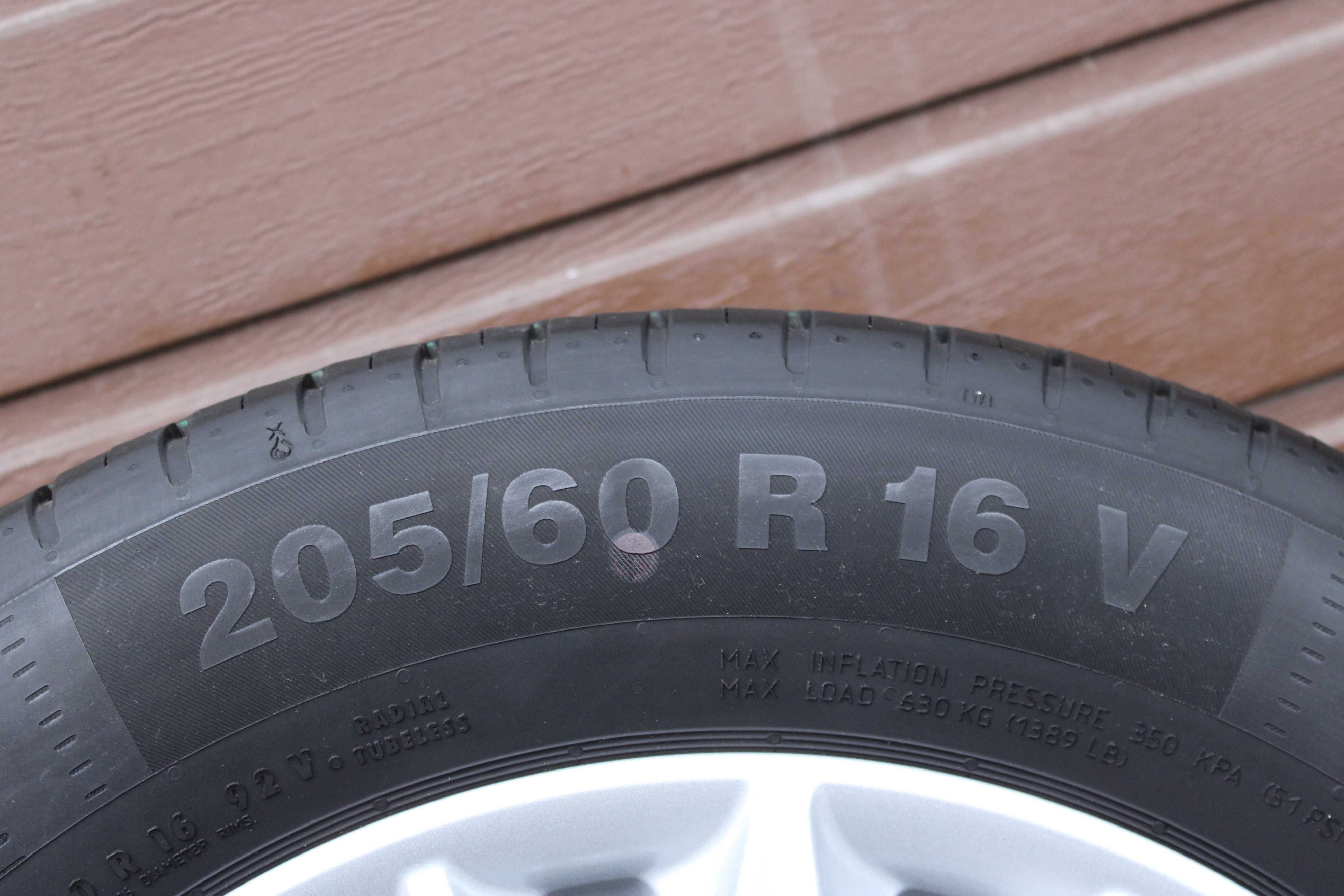205/60R16 Continental ContiEcoContact 5  92V  6,5mm  2019r.