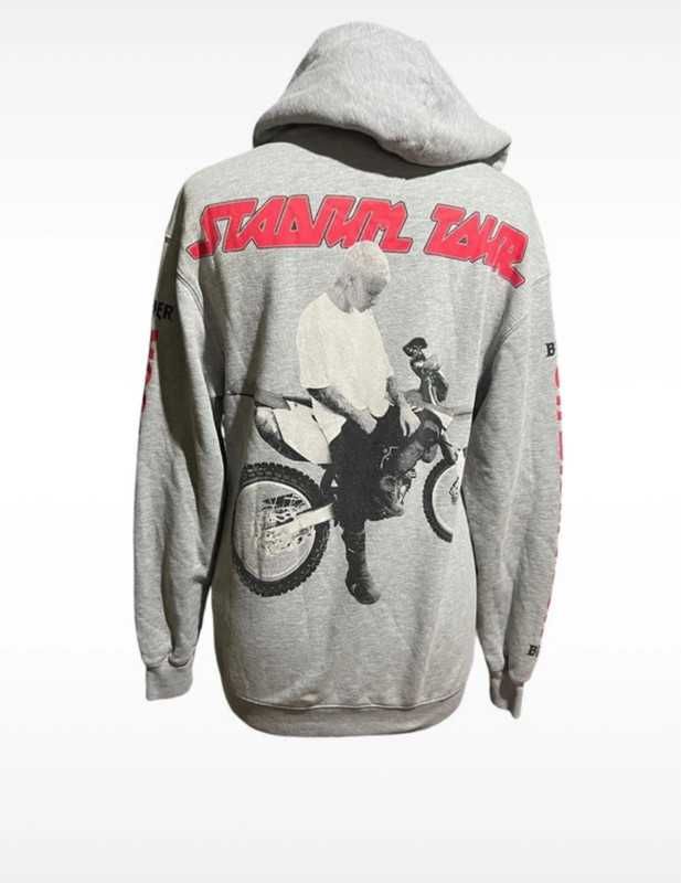 Gratka dla fanów bluza z kapturem justin Bieber stadium tour xs