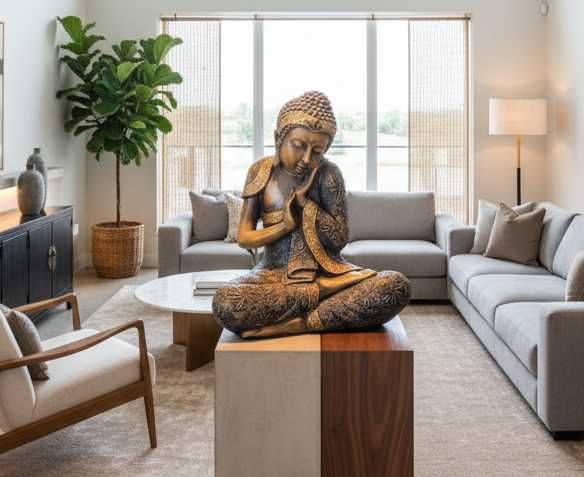 Estátua decoração para sala